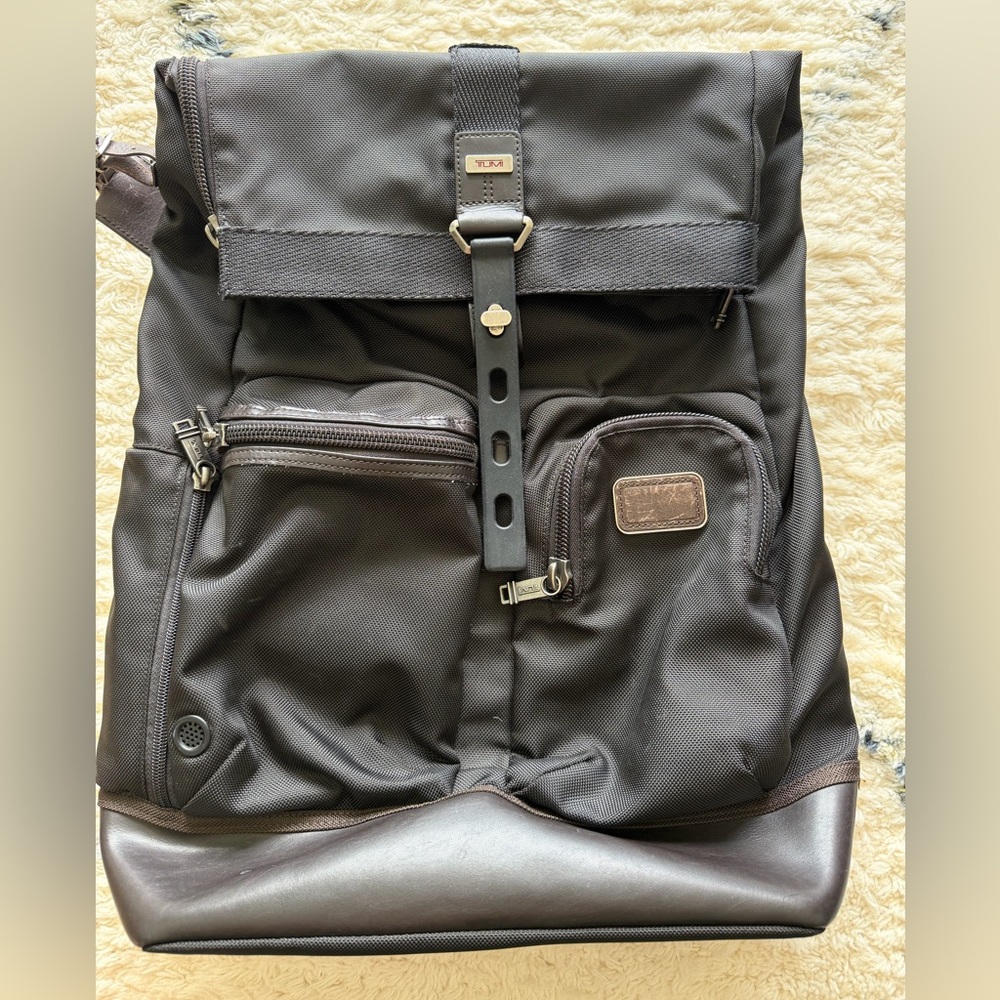 Men's Black Tumi Backpack